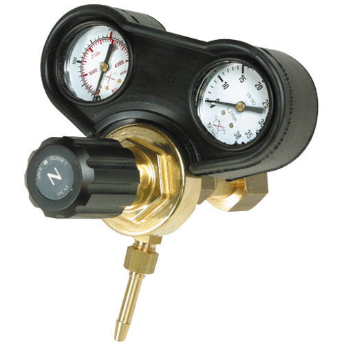 Druckminderer 30lt/min., mit Druck- + Litermanometer