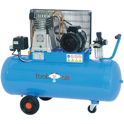 Kompressor 400 Volt, Tank 100lt, 450 lt/min