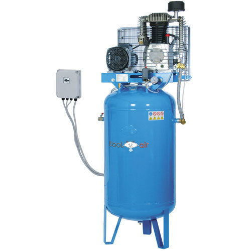 Kompressor 400 Volt, Tank 270lt, vertikal, 850 lt/min