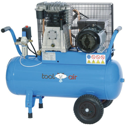 Kompressor 230 Volt, Tank  50lt, 420 lt/min