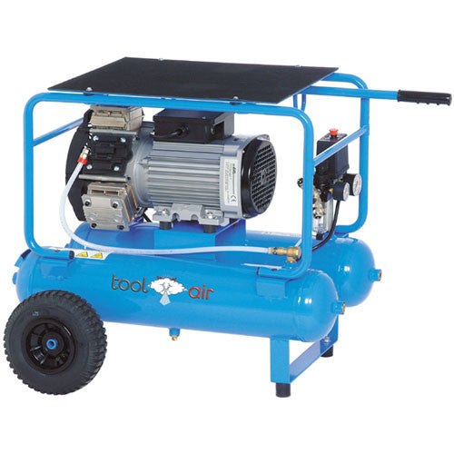 Kompressor 230 Volt, Tank  22 lt, 320 lt/min, Ölfrei