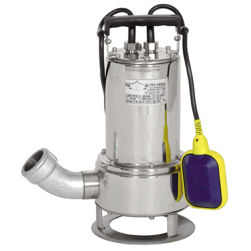 Schmutzwasserpumpe 230 Volt, Fördermenge 18'000l/h