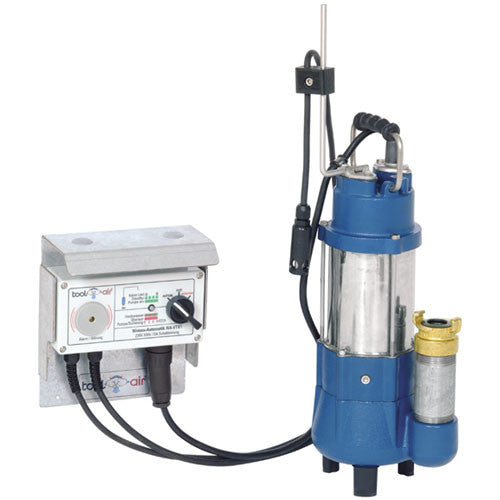 Schmutzwasserpumpe 230 Volt, 15'000l/h Niveau