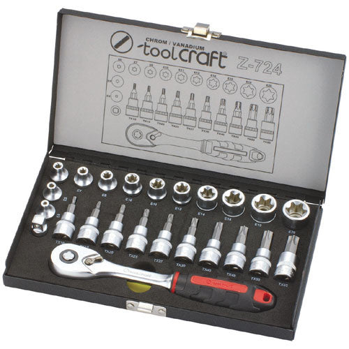 Steckschlüsselsatz TORX 3/8